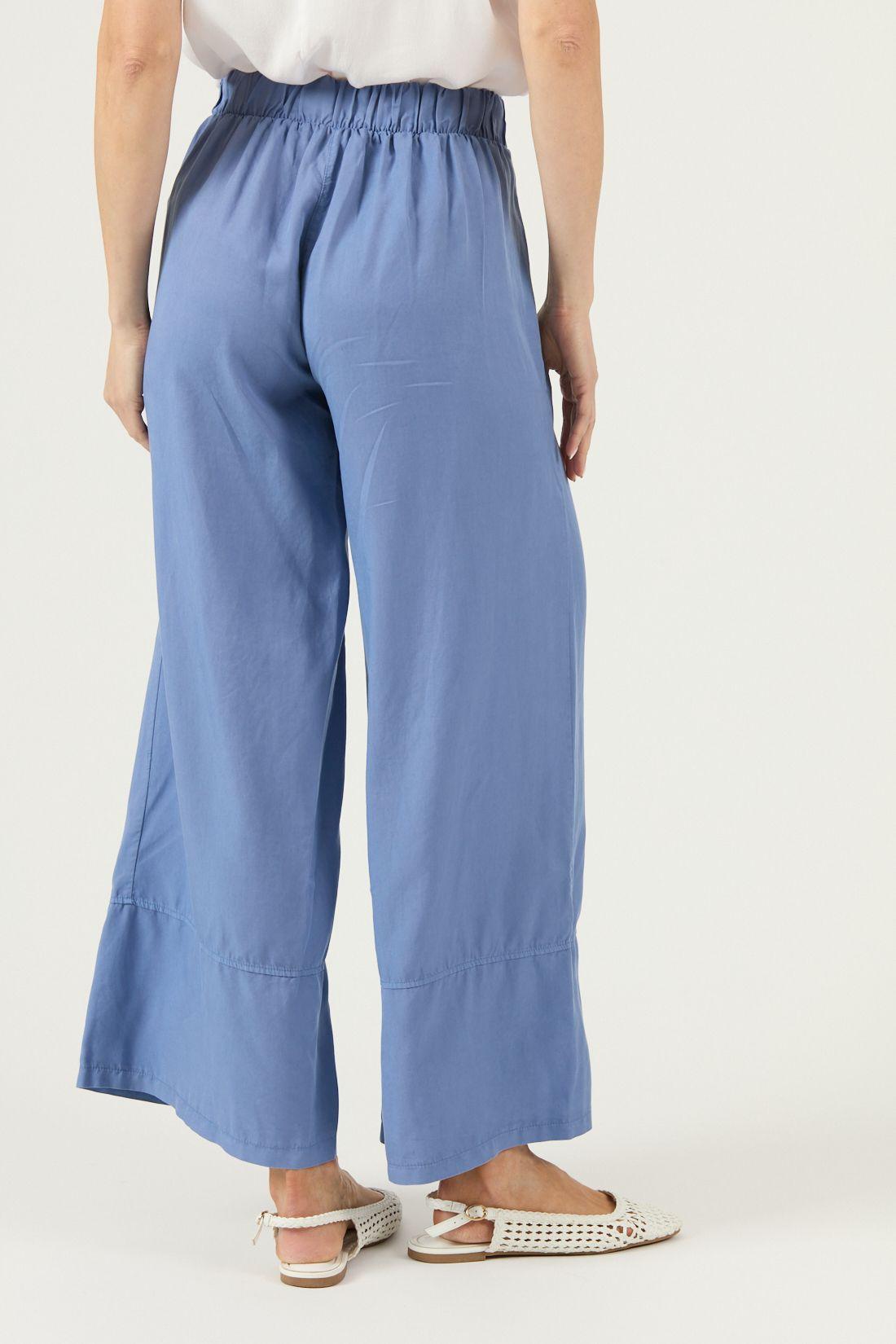 Pantalon De Lyocell Wide Leg Denim Cod 2013585-3