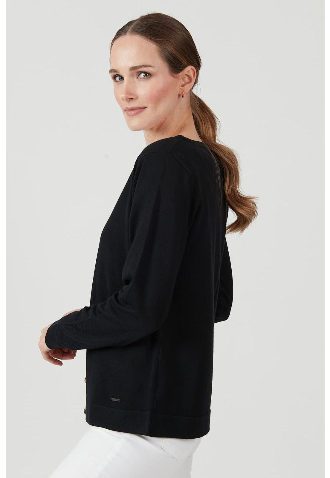 Cardigan negro-1