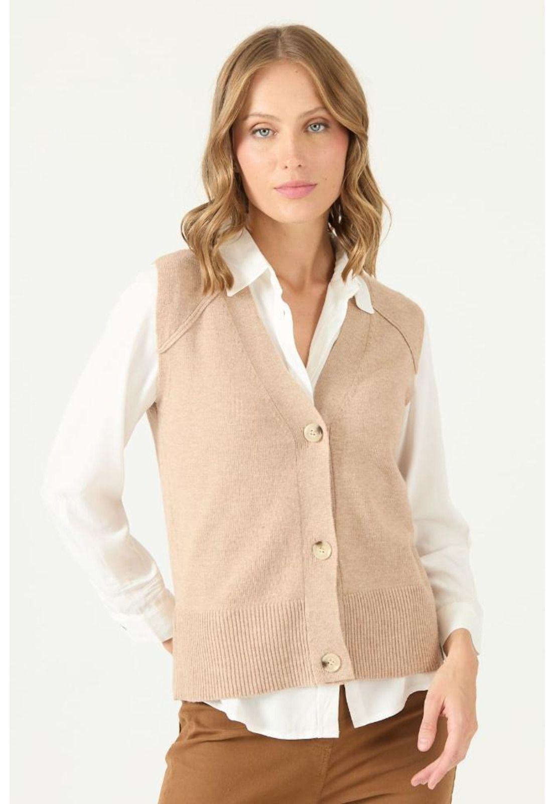Cardigan caramelo PRIVILEGE 2167-2