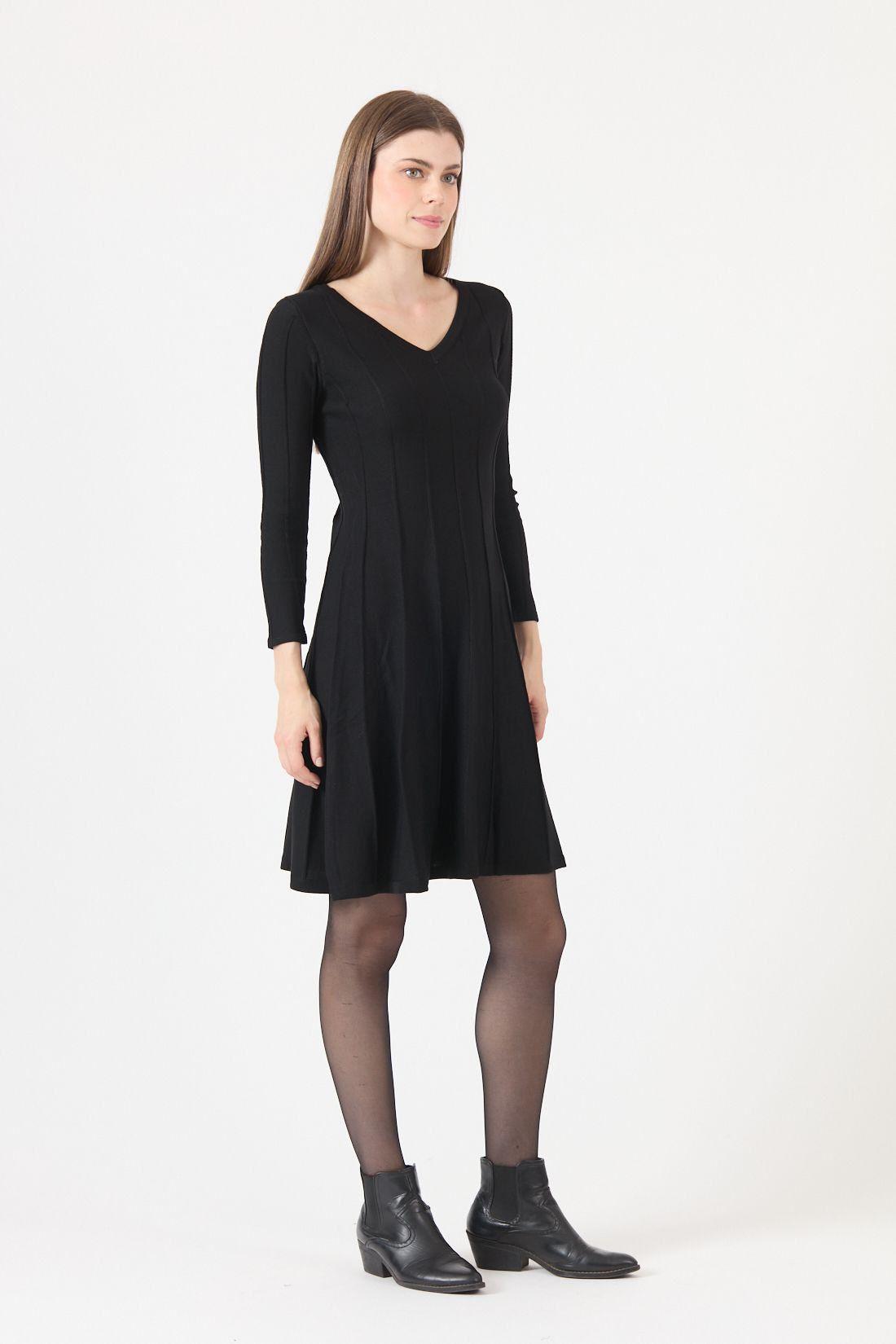 Vestido Negro Cod 4005946-2