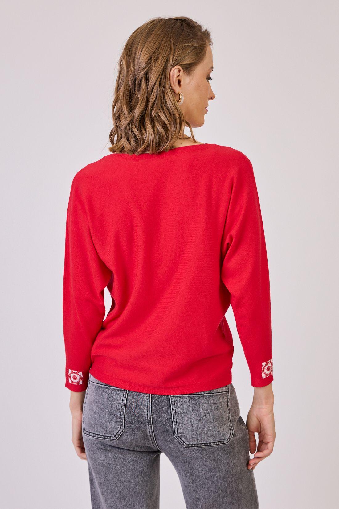 Sweater Rojo Cod 5414256-2