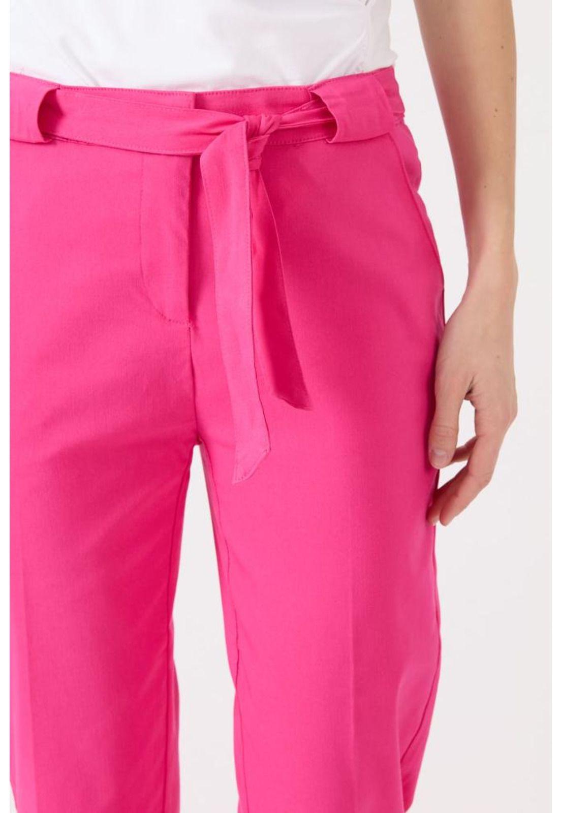 Pantalon regular fucsia PRIVILEGE 1513-2