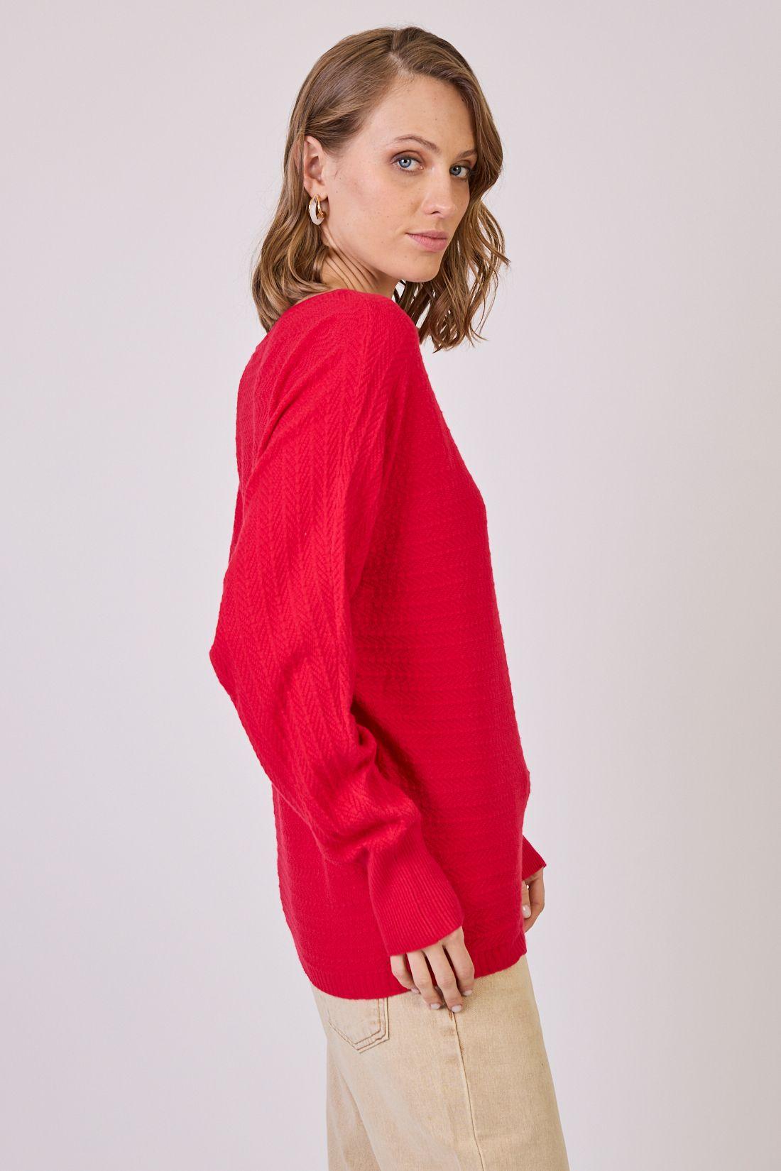 Sweater Rojo Cod 5414526-2
