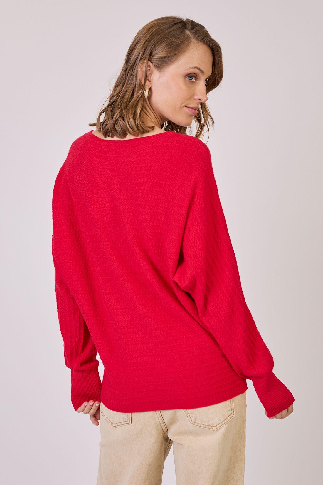 Sweater Rojo Cod 5414526-3