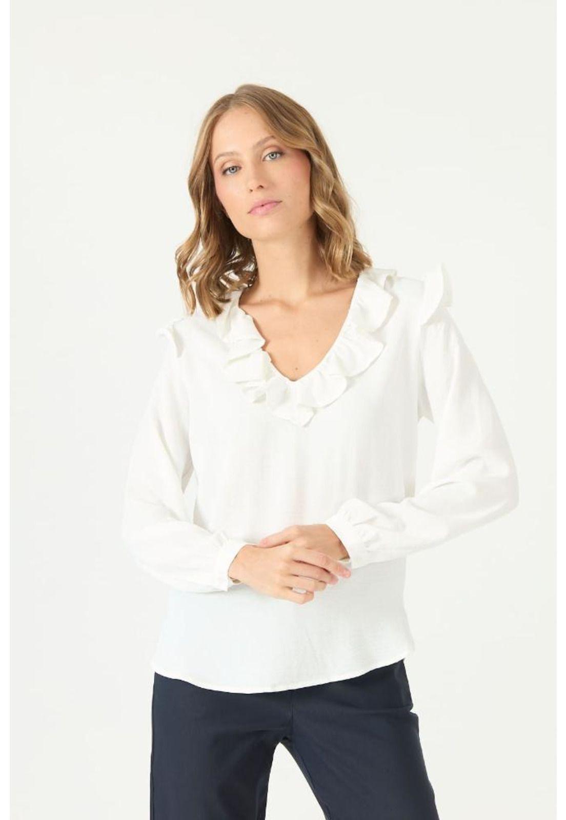 Blusa blanca PRIVILEGE 2150-2