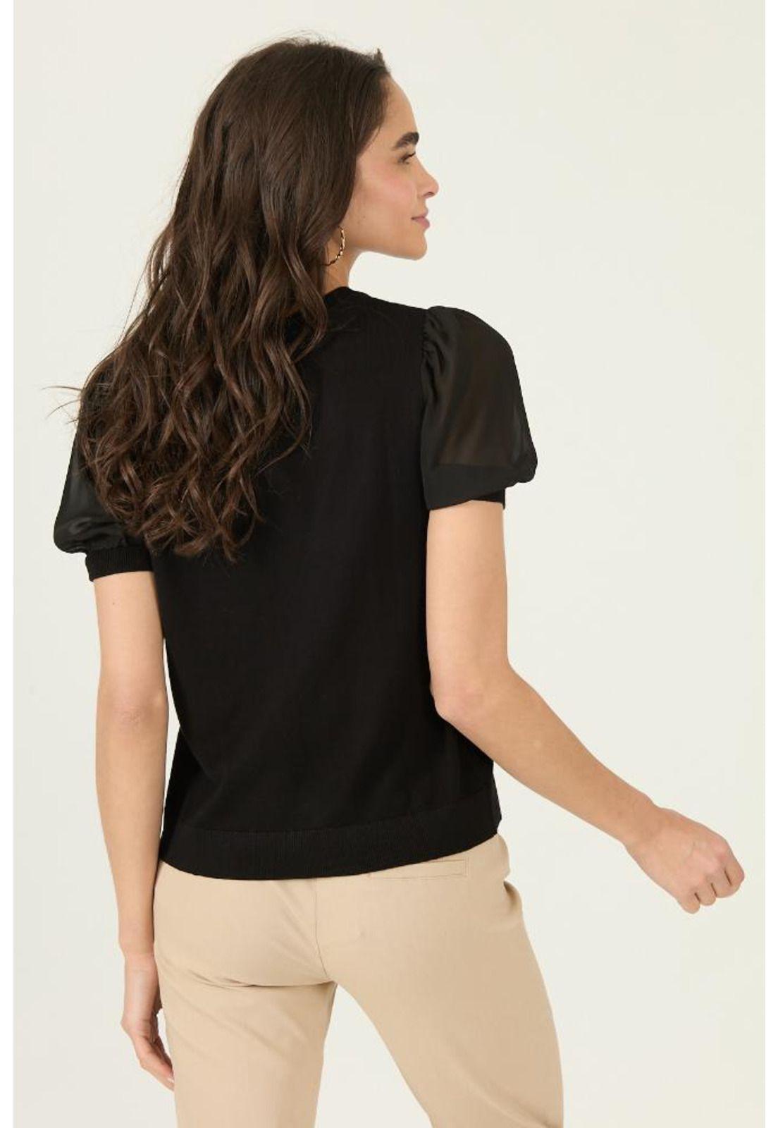 Polera negra PRIVILEGE 2872-3