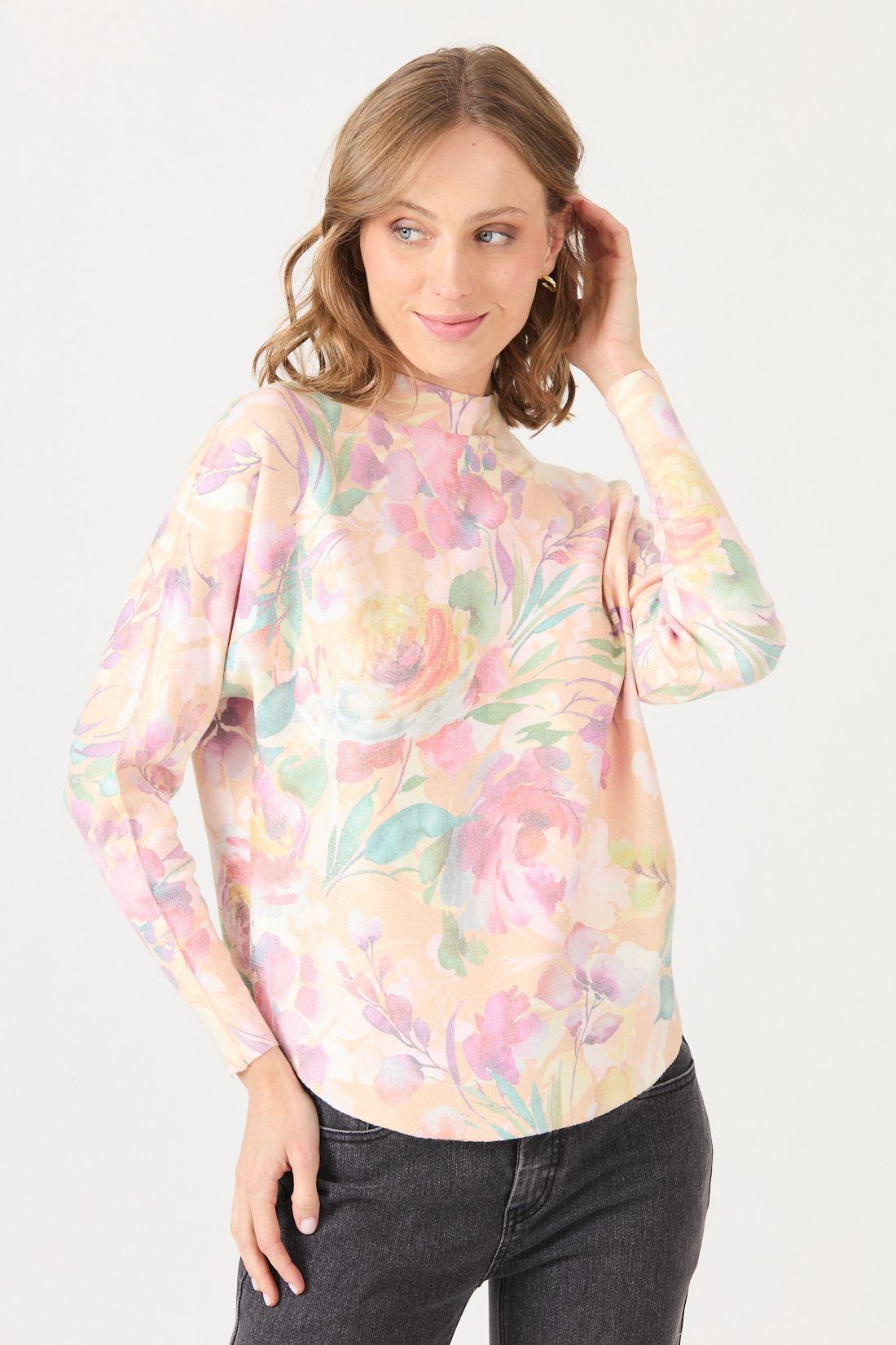 Sweater Estamplado Multicolor Cod 5414186-2