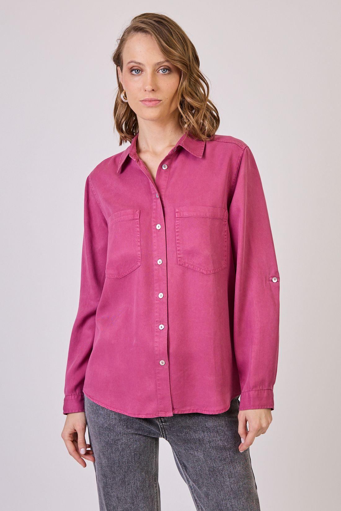 Blusa Lyocell Rosa Cod 4520826-1