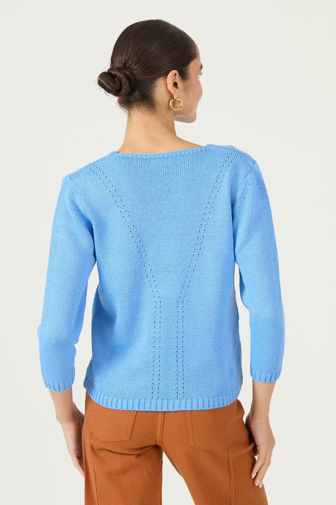Sweater Celeste Cod 5406285-2