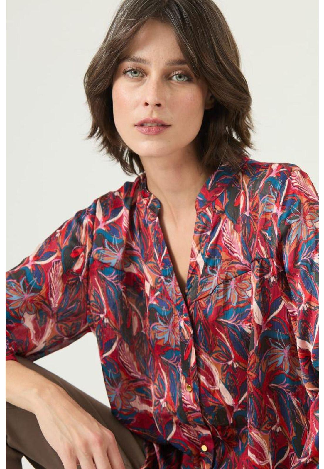 Blusa multicolor estampada PRIVILEGE 2635-0
