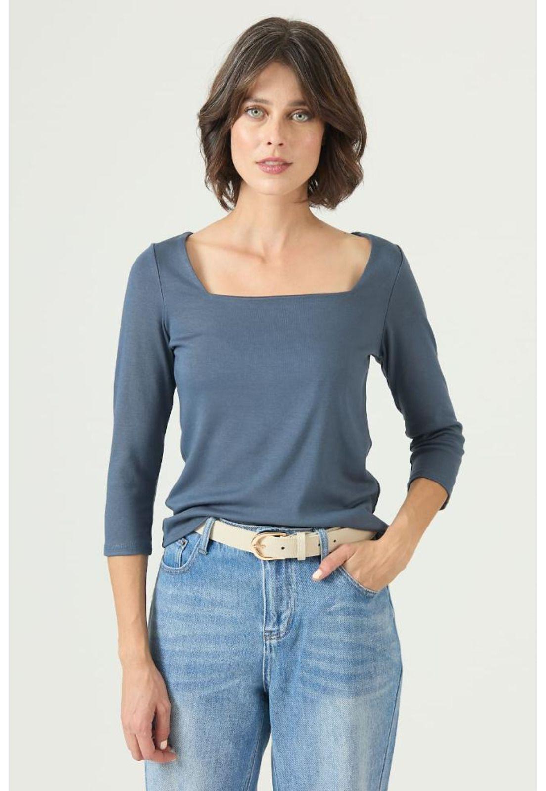 Polera azul marino PRIVILEGE 2620-2