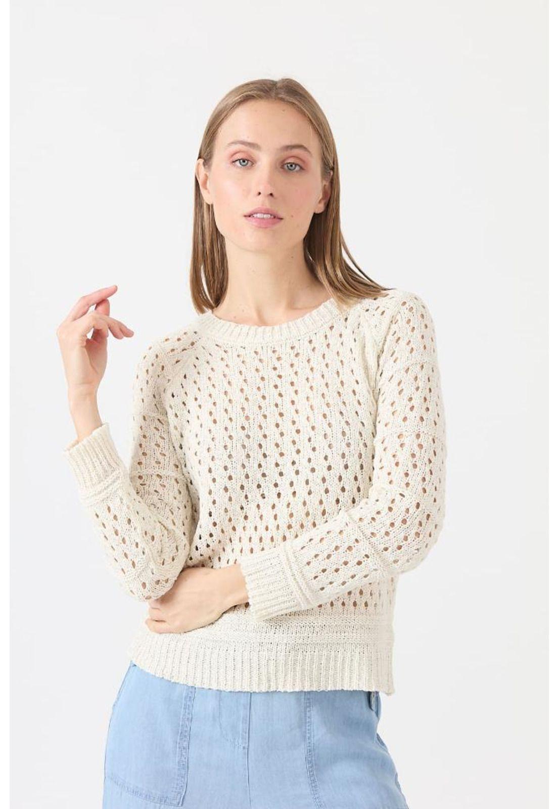 Sweater crudo manga larga PRIVILEGE-0