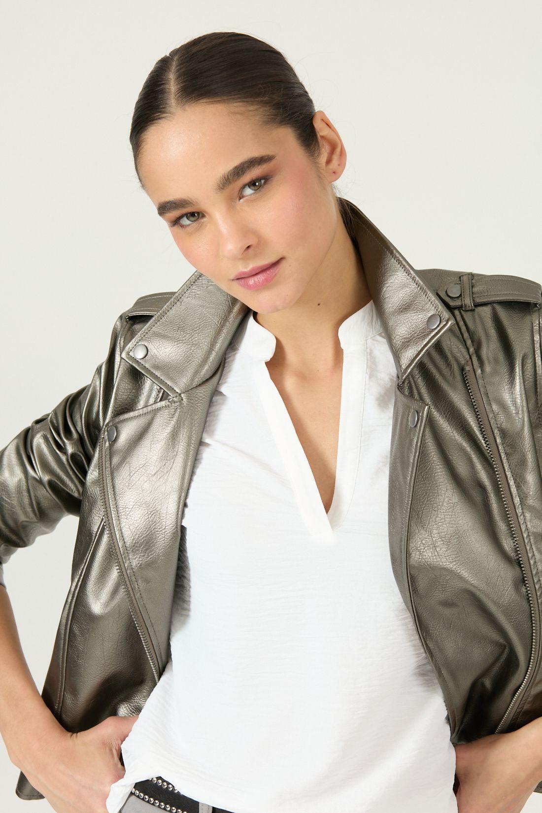Chaqueta Gris Cod 1513615-0