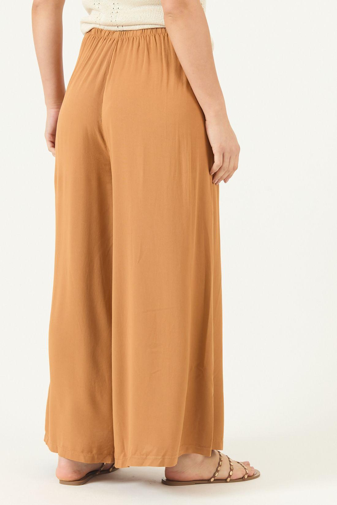 Pantalon Wide Leg Caramelo Cod 2013705-3