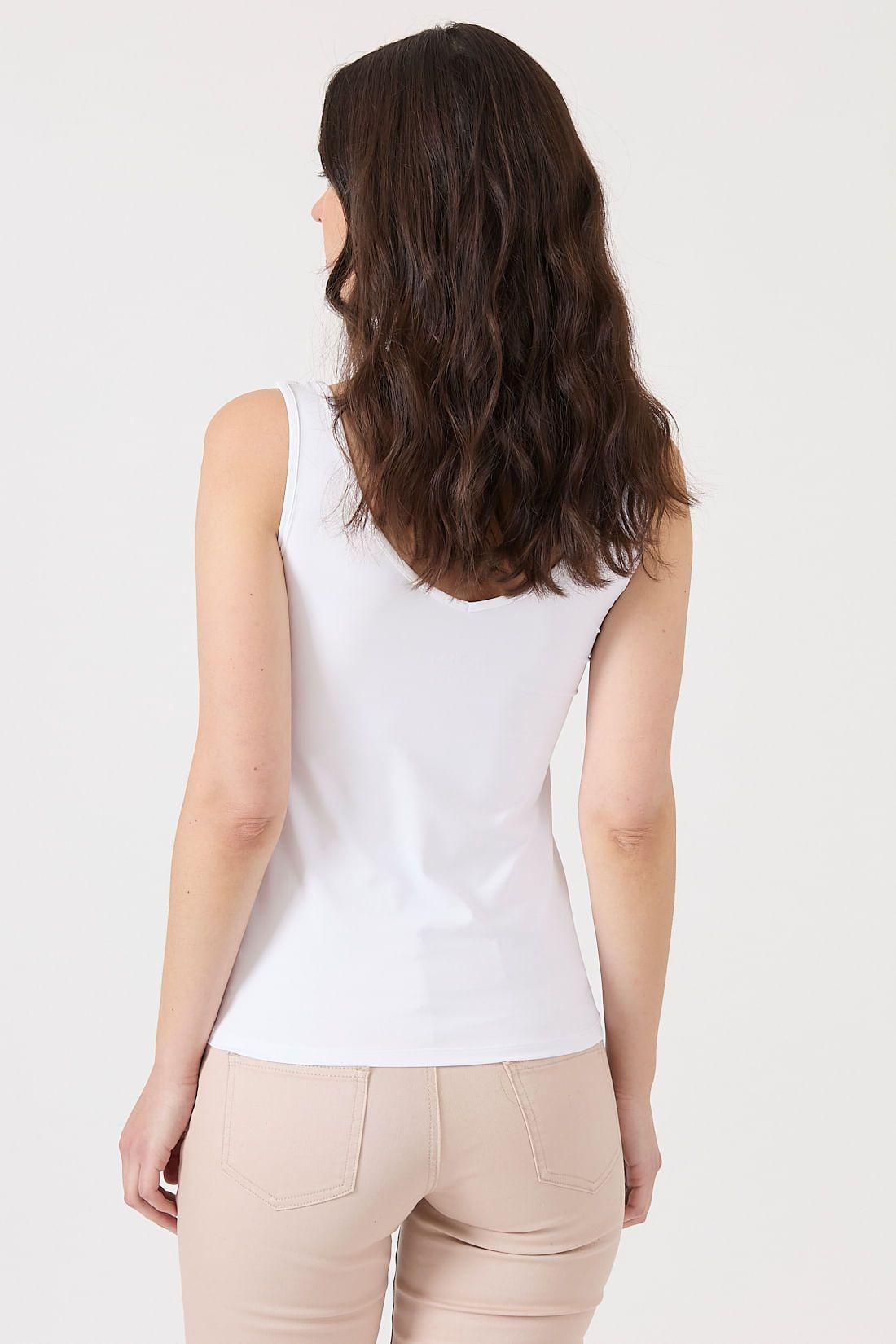 Polera poliamida blanca 1578-3