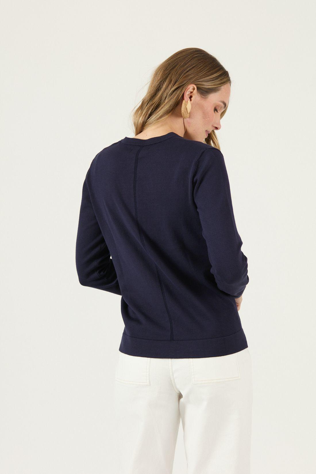 Sweater Azul Marino Cod 7900435-3