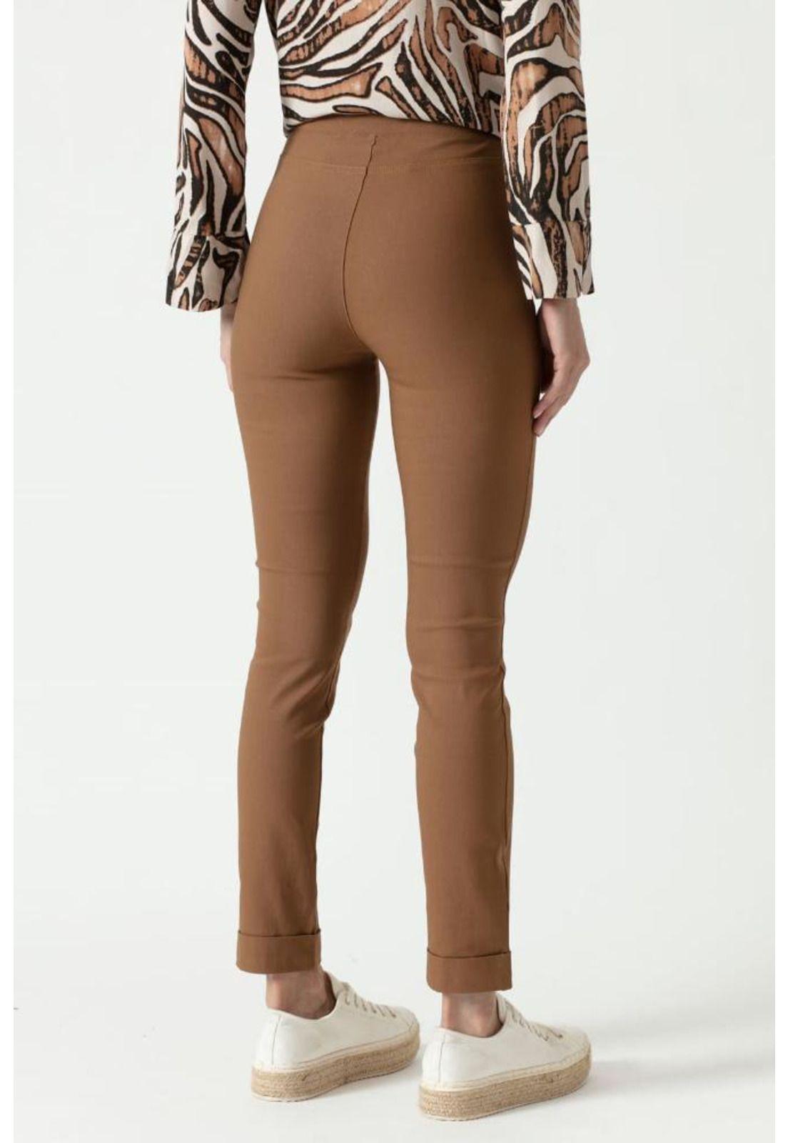 Leggings slim fit camel PRIVILEGE 744-2