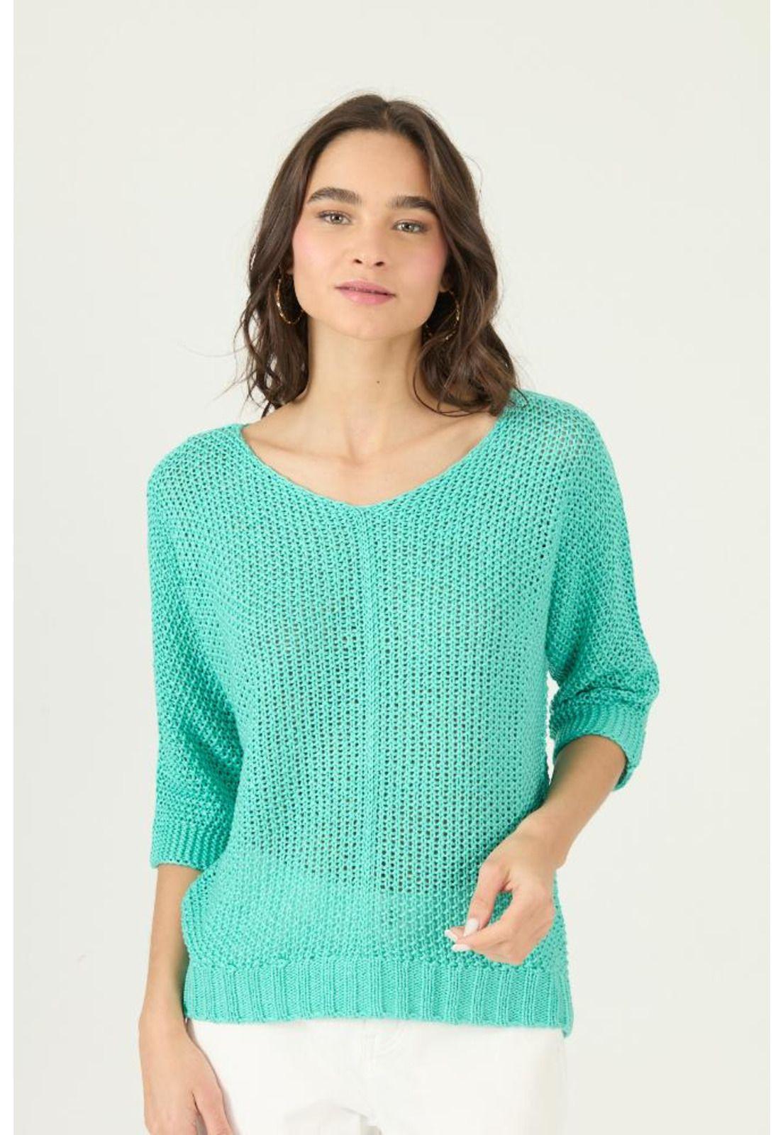 Sweater turquesa PRIVILEGE 2974-1