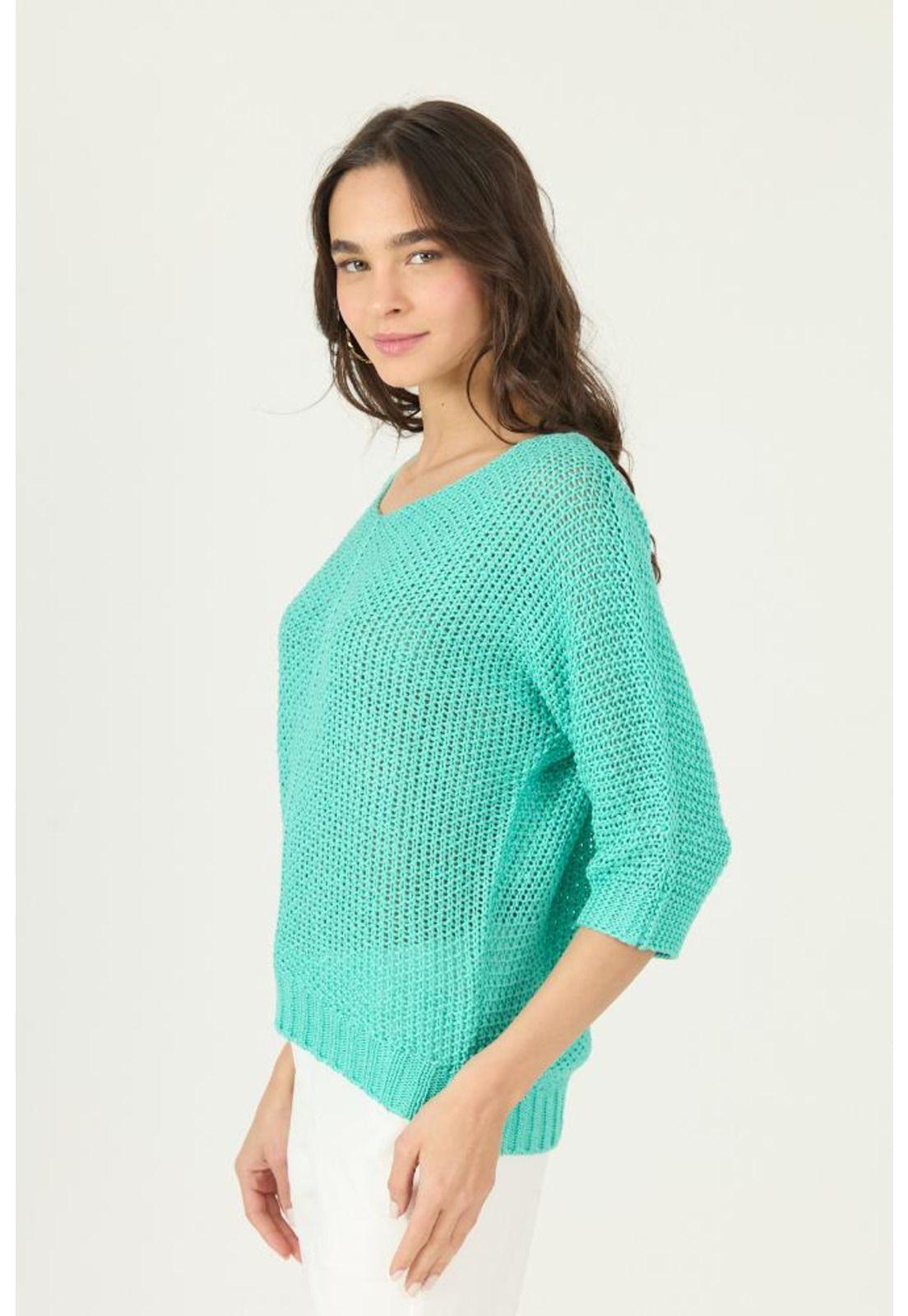Sweater turquesa PRIVILEGE 2974-3