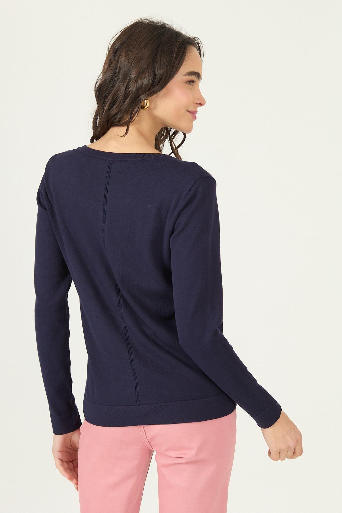 Cardigan Azul Marino Cod 7900425-3