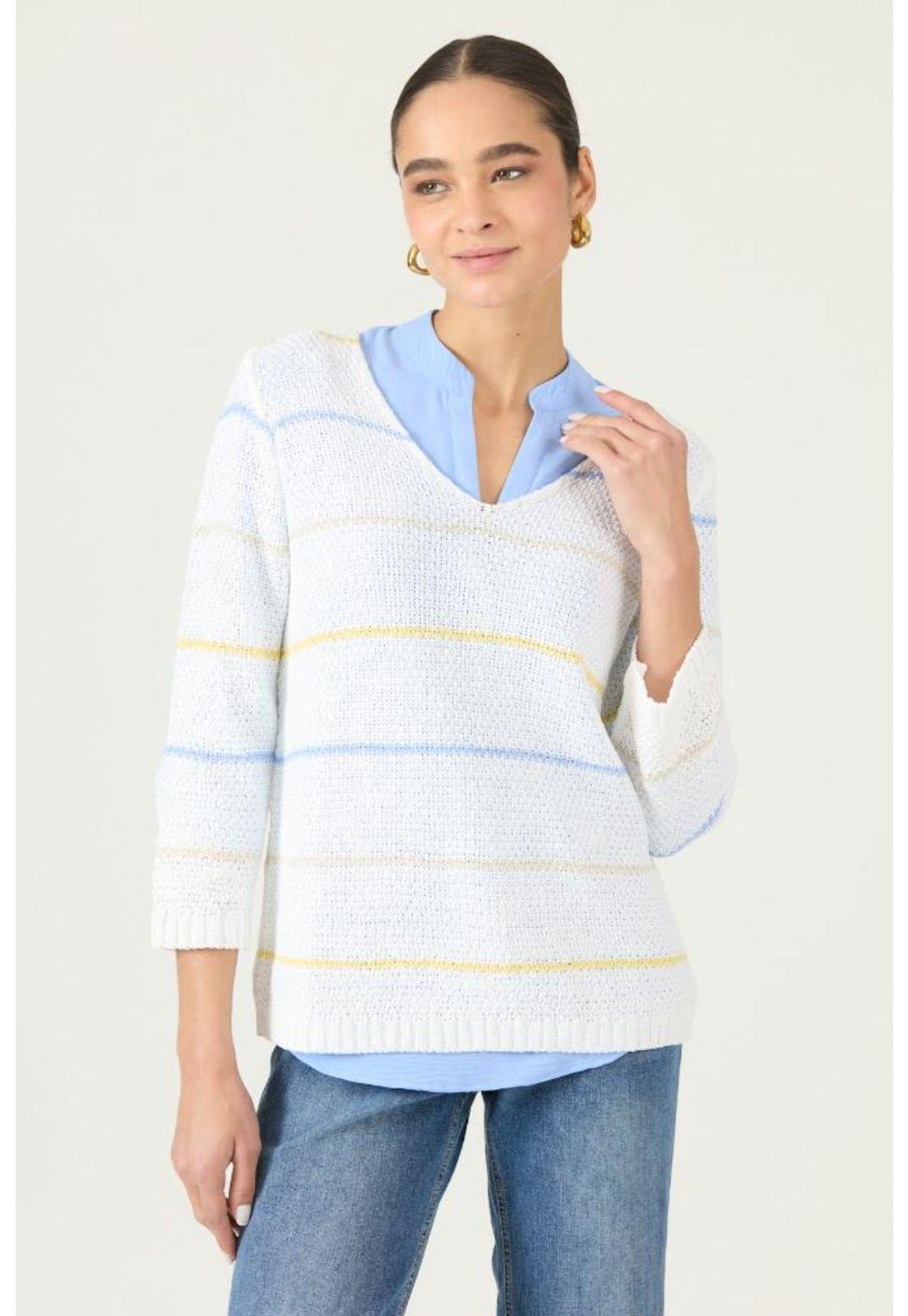 Sweater blanco PRIVILEGE 3121-2