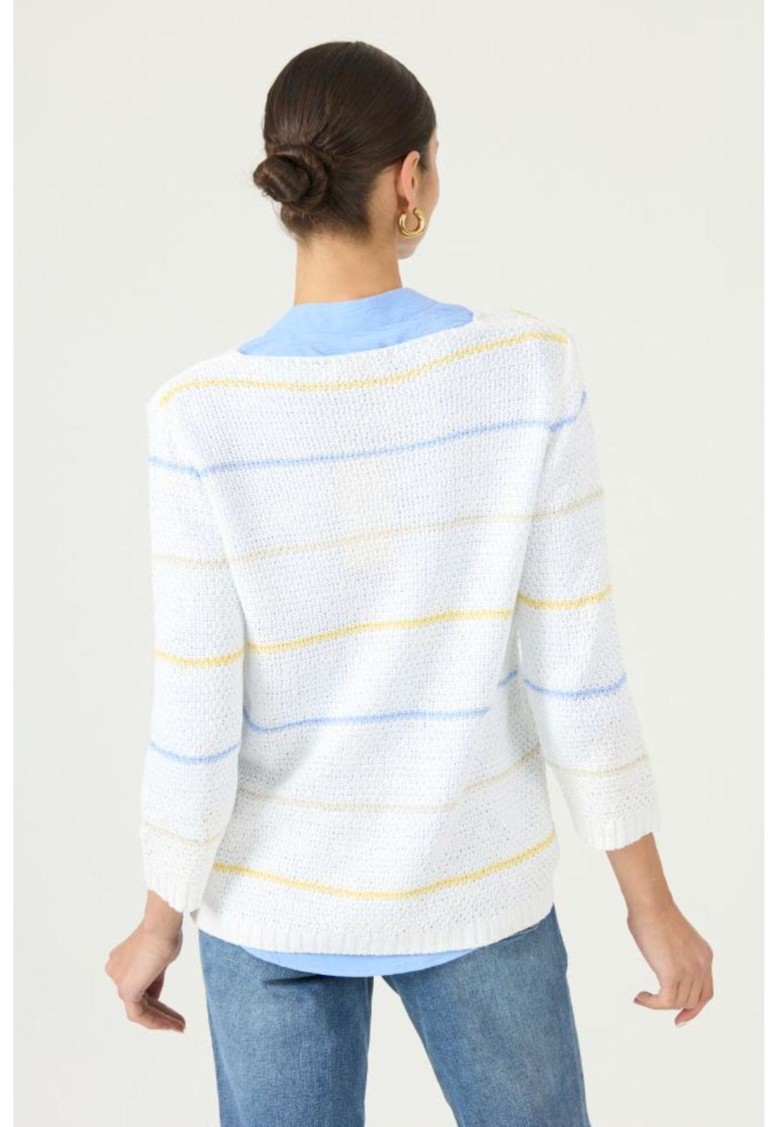 Sweater blanco PRIVILEGE 3121-4
