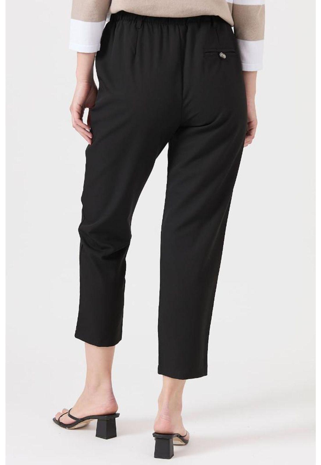 Pantalon jogger negro PRIVILEGE 1421-2