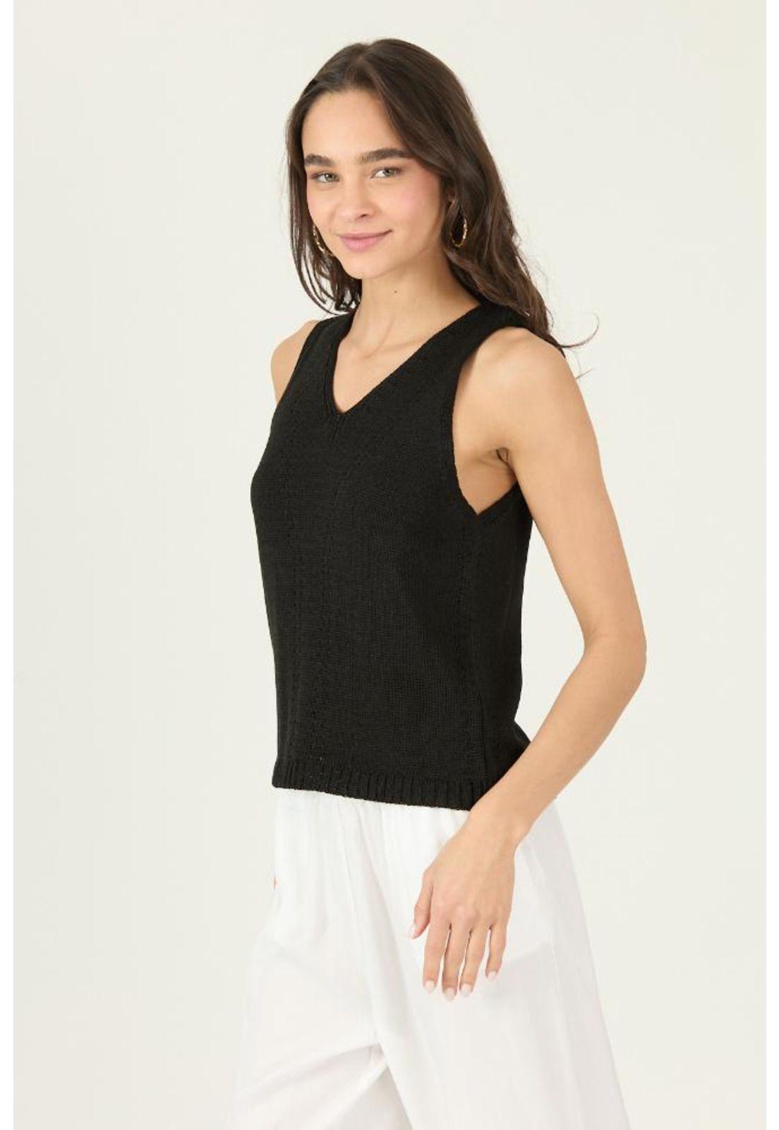 Polera negra PRIVILEGE 3030-3
