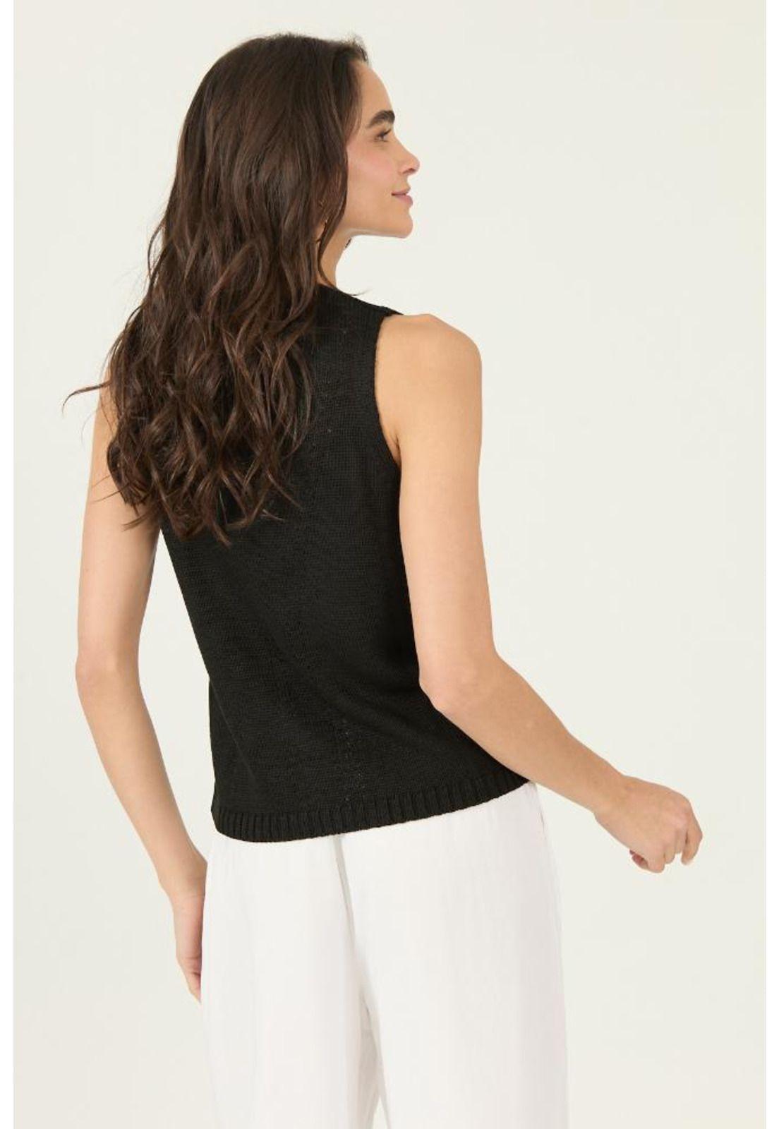 Polera negra PRIVILEGE 3030-4