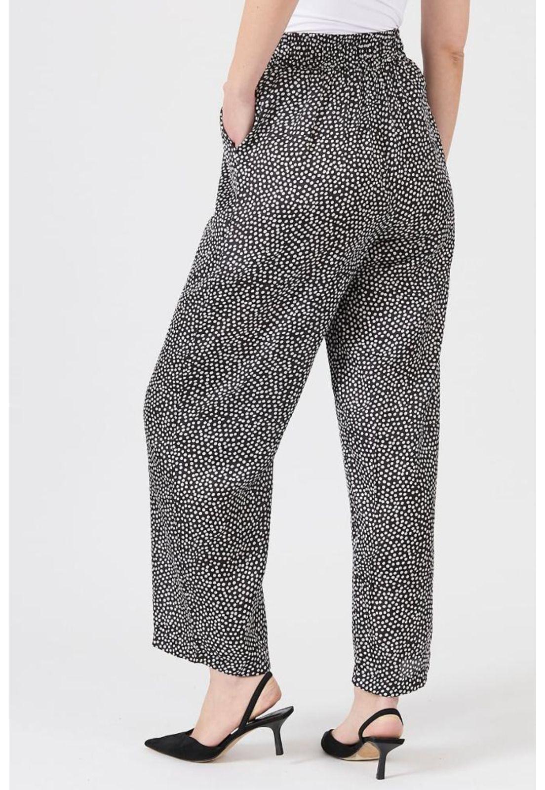 Pantalon jogger negro PRIVILEGE 1095-2
