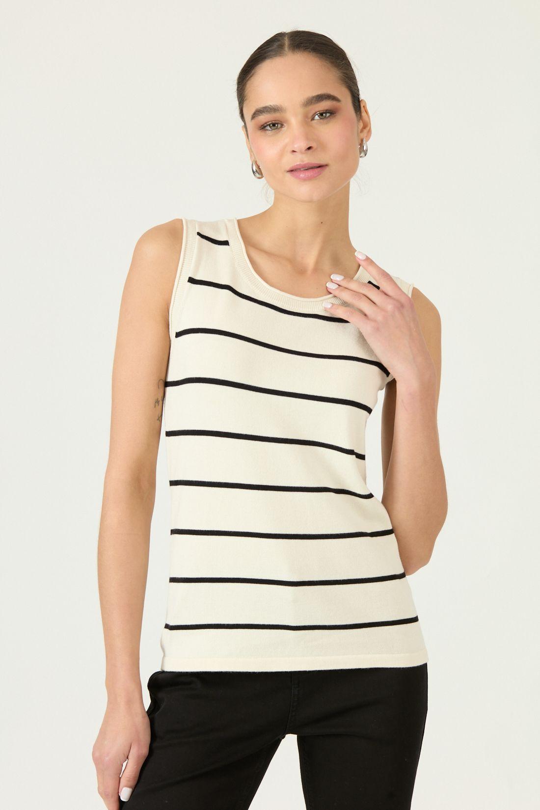 Polera Tejida Beige Cod 5405885-1