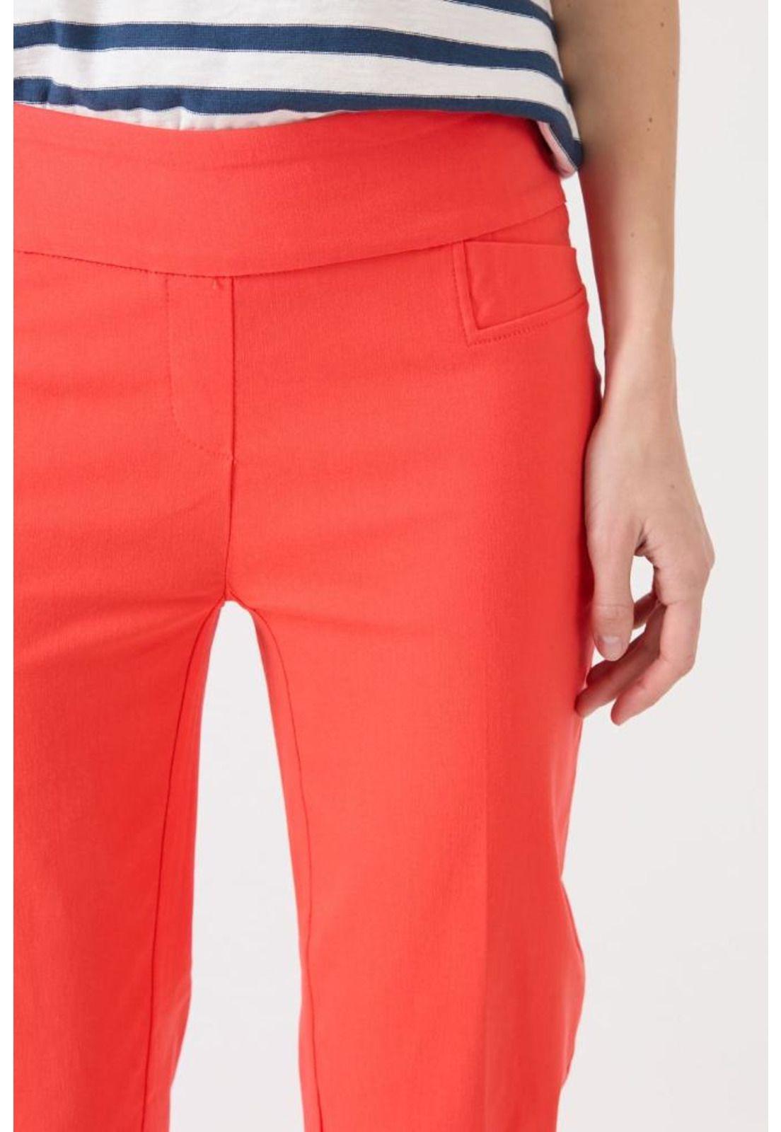 Pantalon regular rojo PRIVILEGE 1057-2
