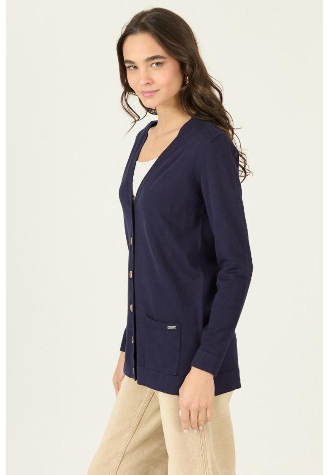 Cardigan azul marino PRIVILEGE 2981-2