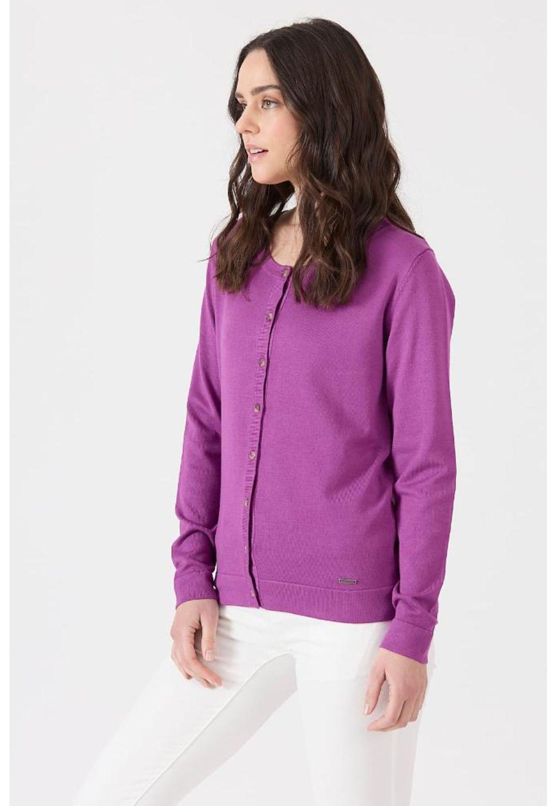 Cardigan morado PRIVILEGE 1568-2