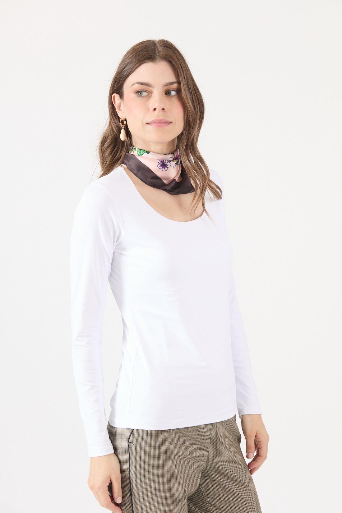 Polera Poliamida Blanca Cod 2800016-3