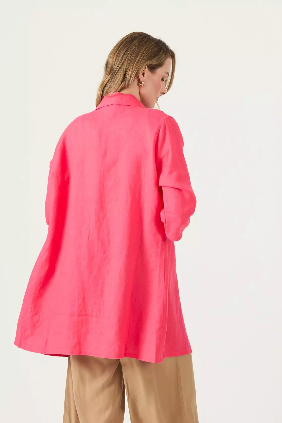 Tapado De Lino Fucsia Cod 1300955-3