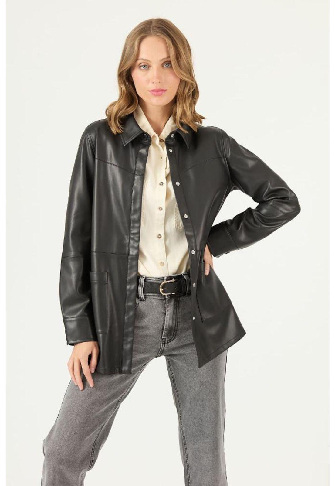 Blusa negra PRIVILEGE 2360-1