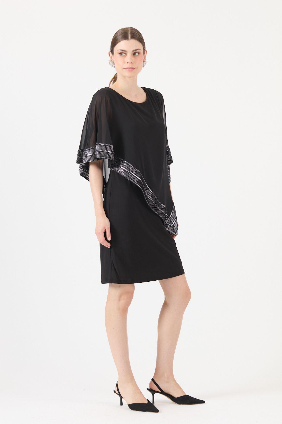 Vestido Negro Cod 0702446-2