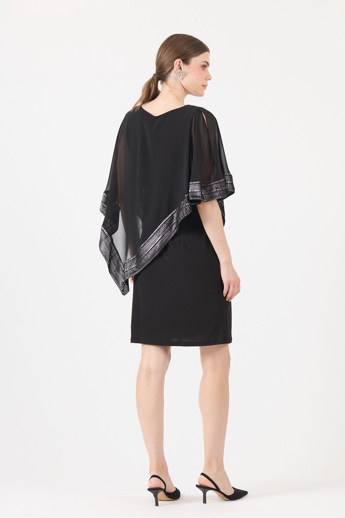 Vestido Negro Cod 0702446-3