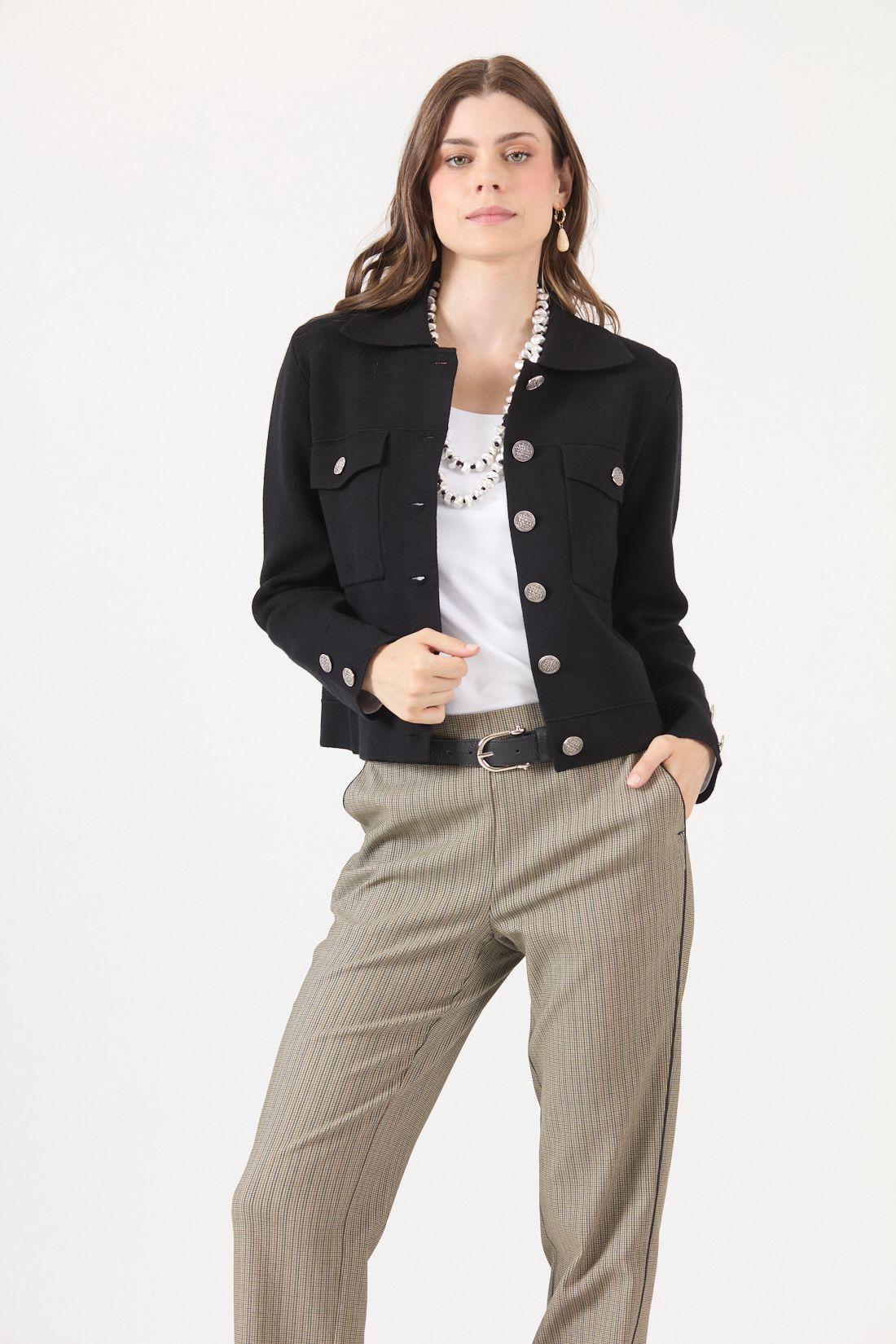 Chaqueta Negra Cod 1535956-0