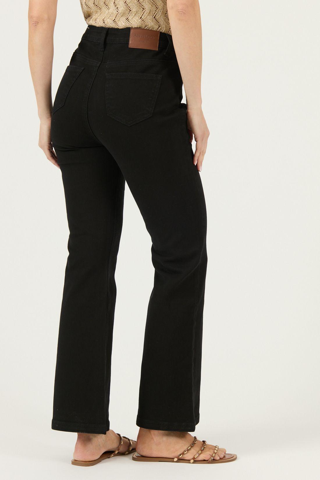 Jeans Flare Negro Cod 2400995-2