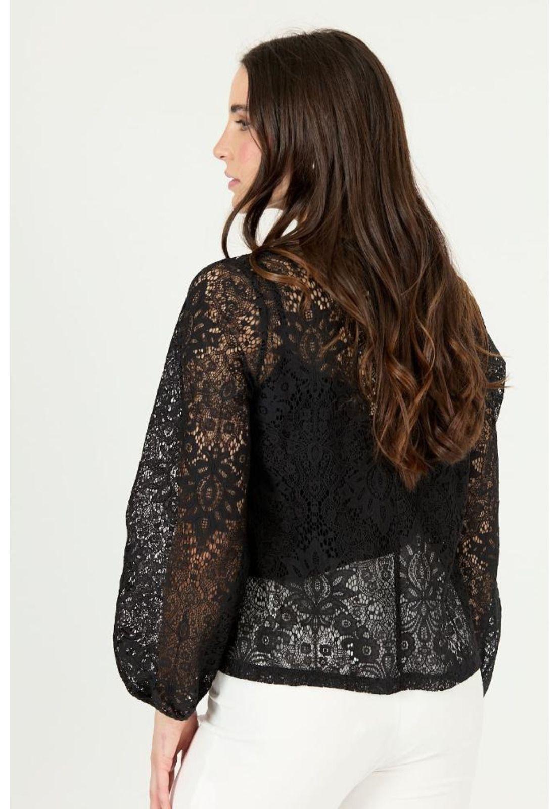 Blusa negra PRIVILEGE 2367-4