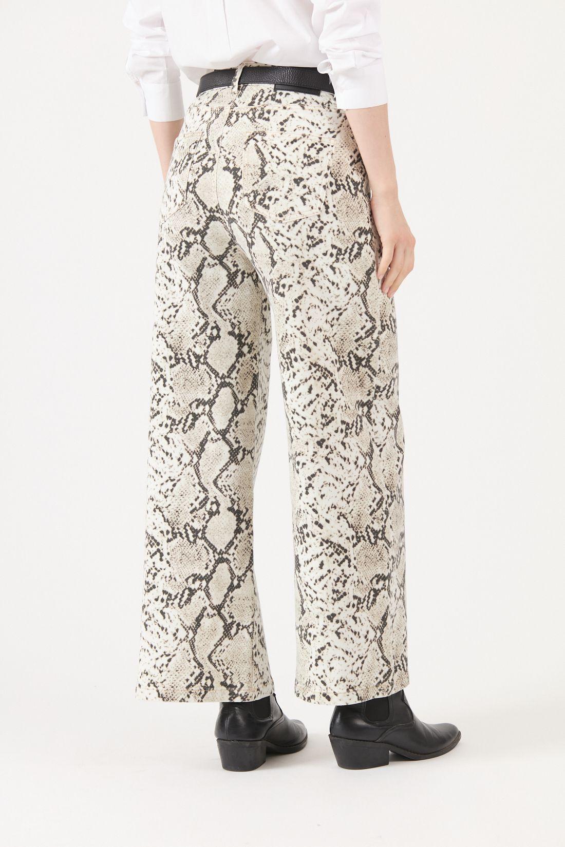 Jeans Animal Print Crudo Cod 2400506-3