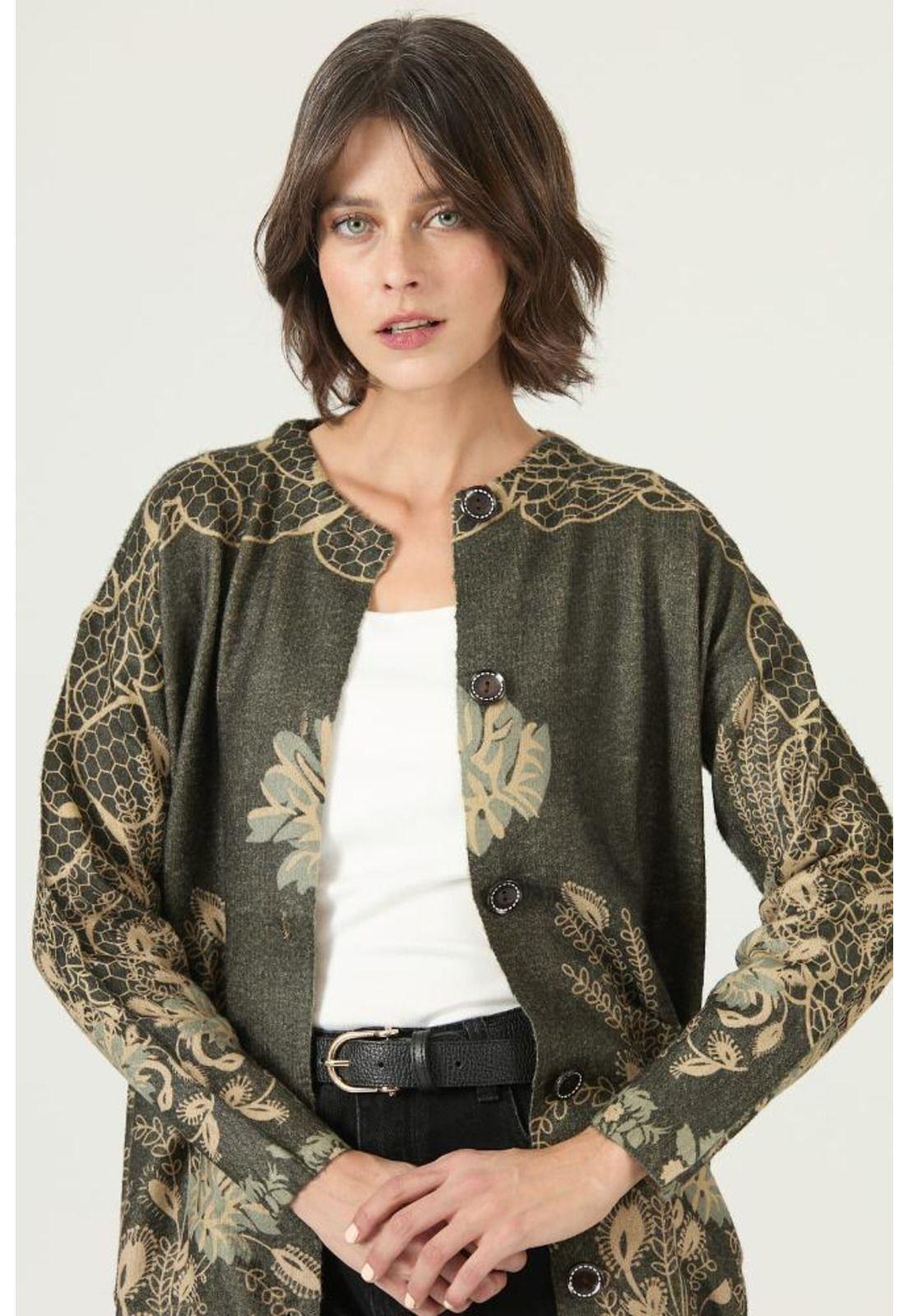 Cardigan multicolor flores PRIVILEGE 2646-1