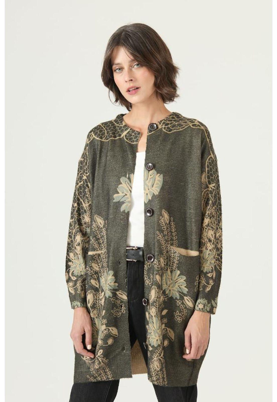 Cardigan multicolor flores PRIVILEGE 2646-3
