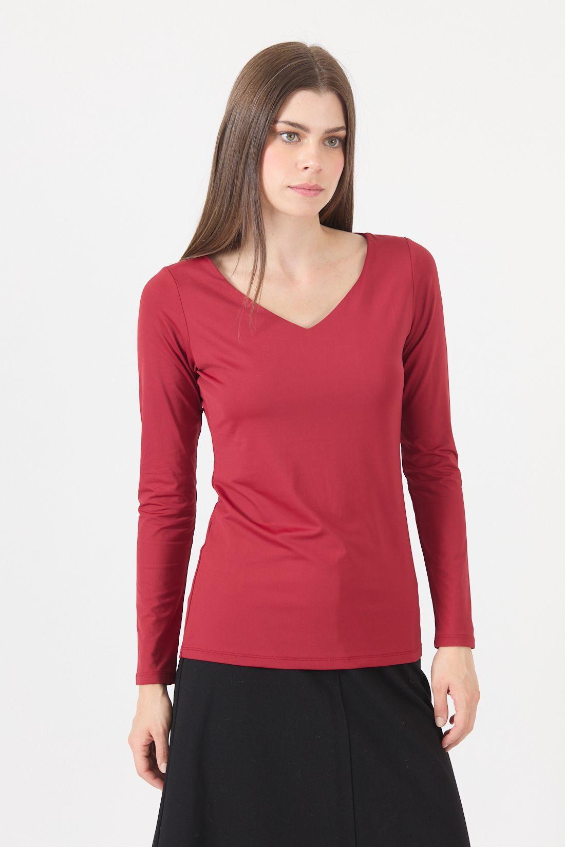 Polera Poliamida Roja Cod 2800046-1