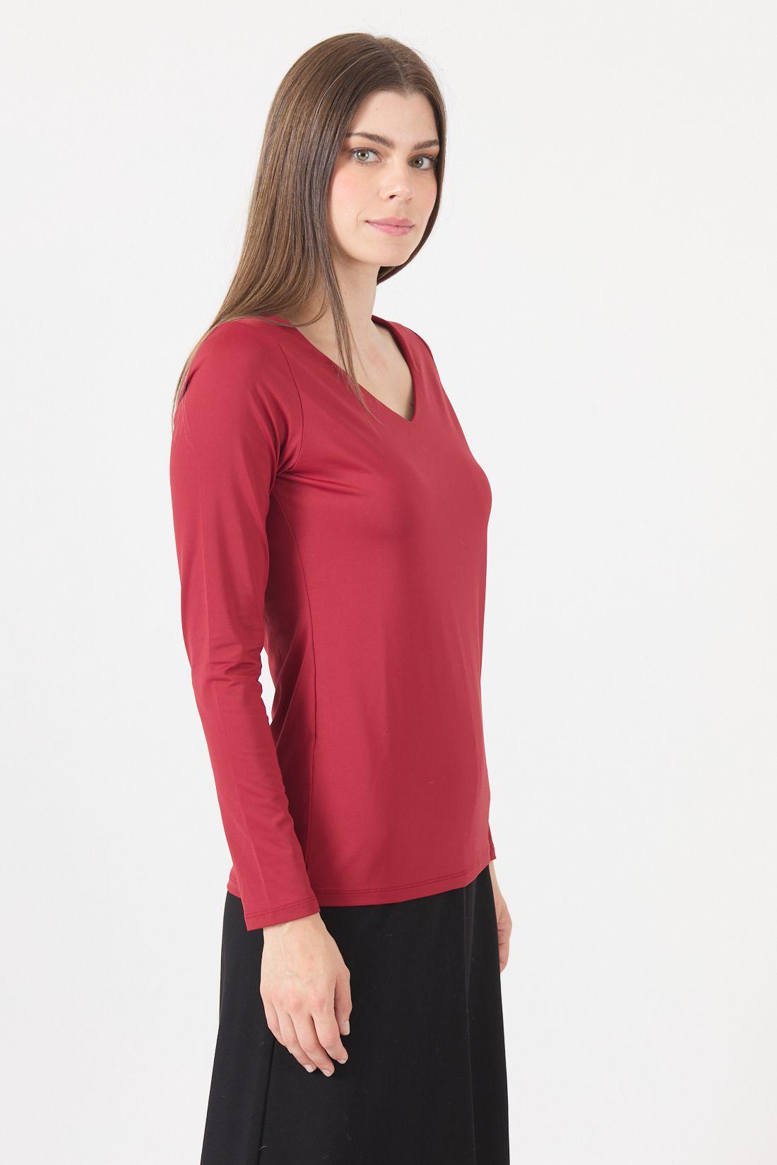Polera Poliamida Roja Cod 2800046-2