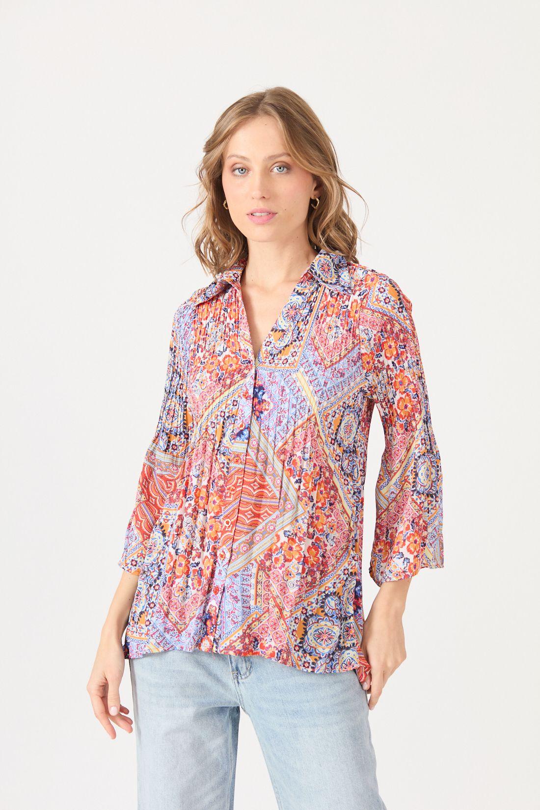 Blusa Estamplado Multicolor Cod 4520596-2