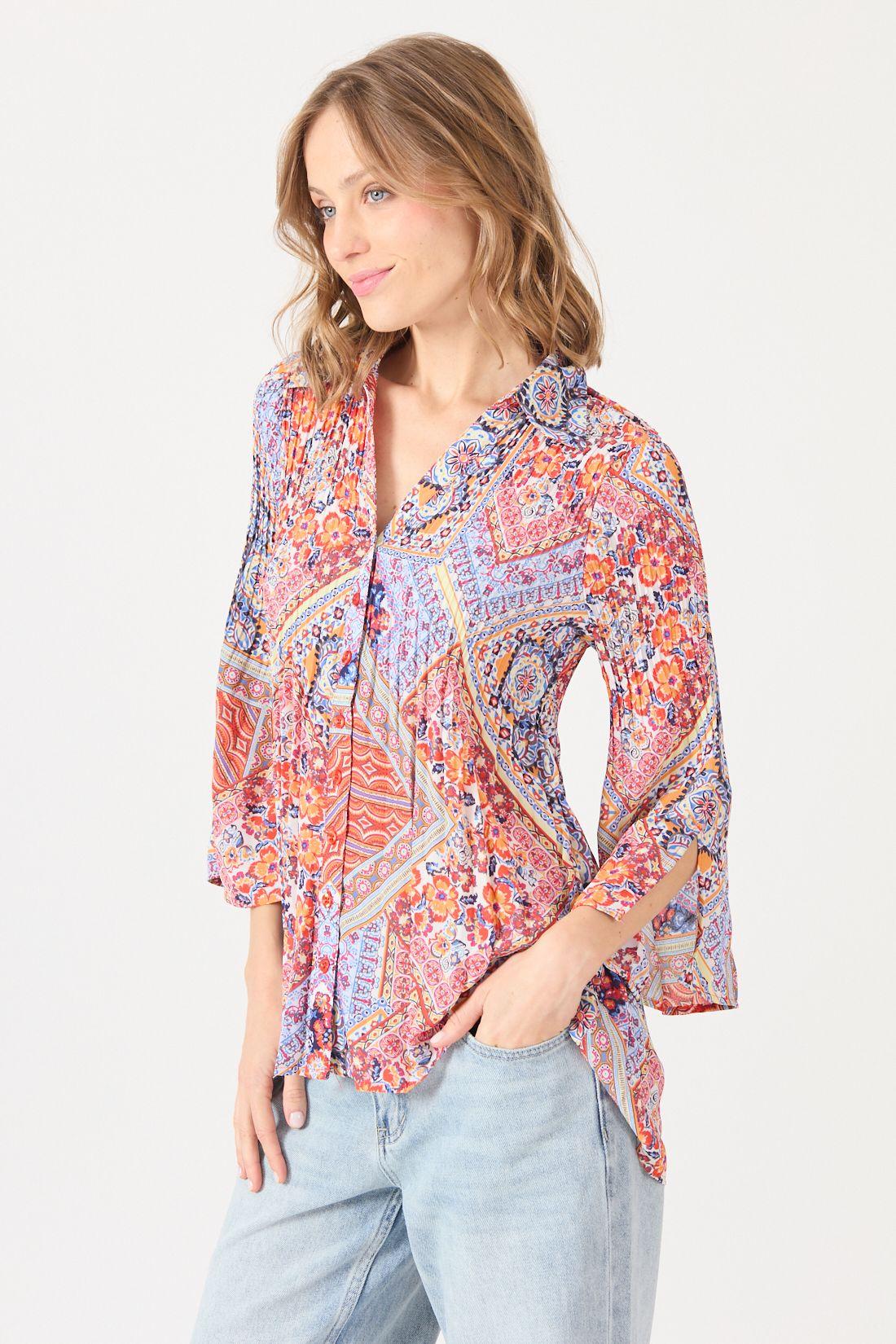 Blusa Estamplado Multicolor Cod 4520596-3