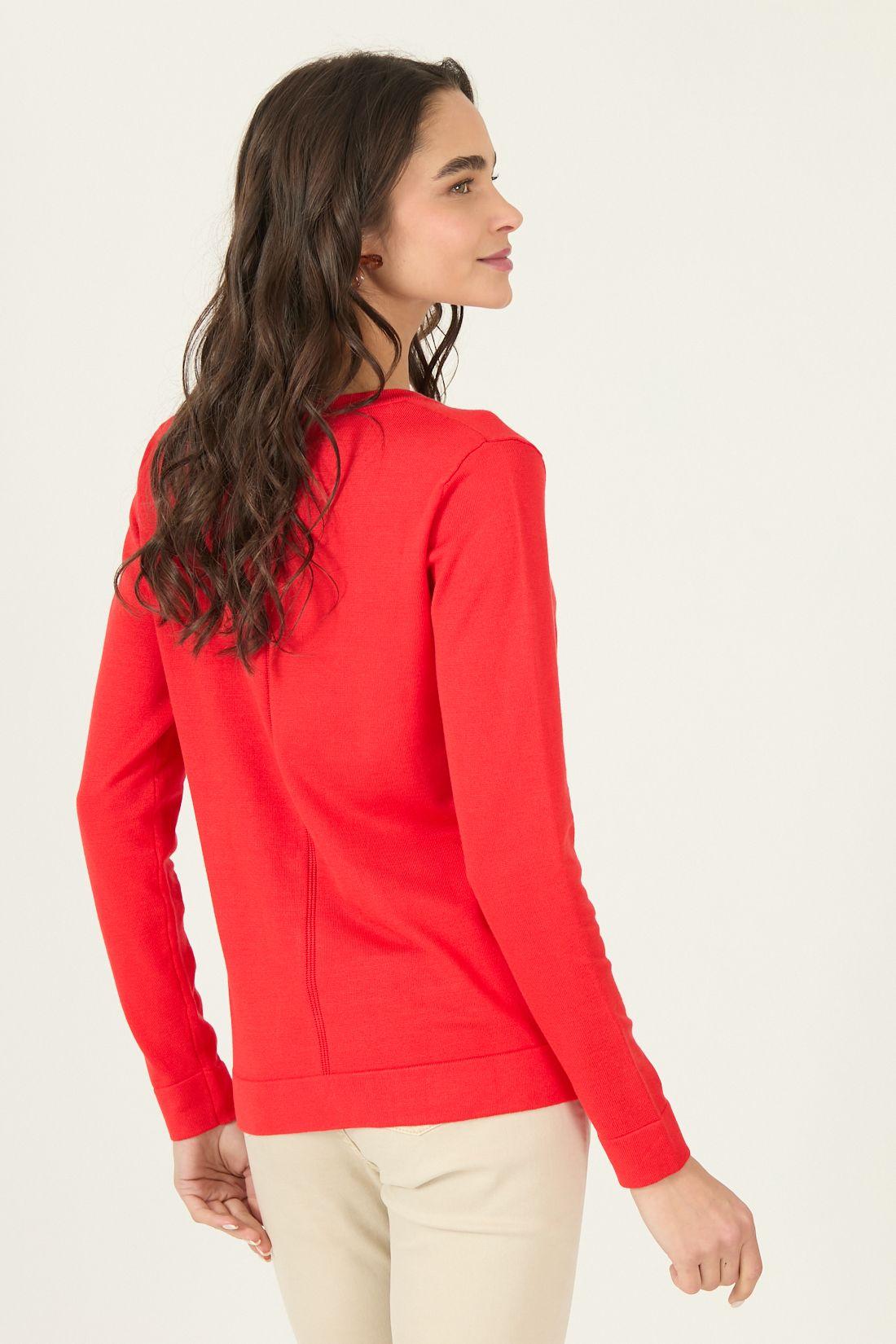 Cardigan Rojo Cod 7900425-3